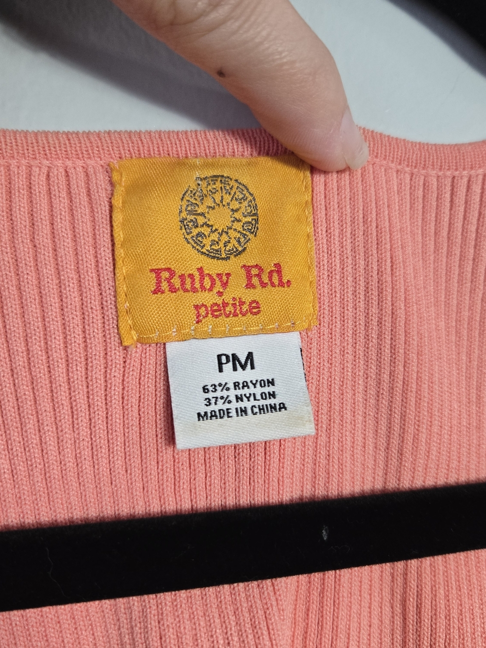 Ruby Rd Lot 3 Beaded Neckline Ribbed Knit Tank Tops Bundle Blue Yellow Pink - Picture 6 of 14